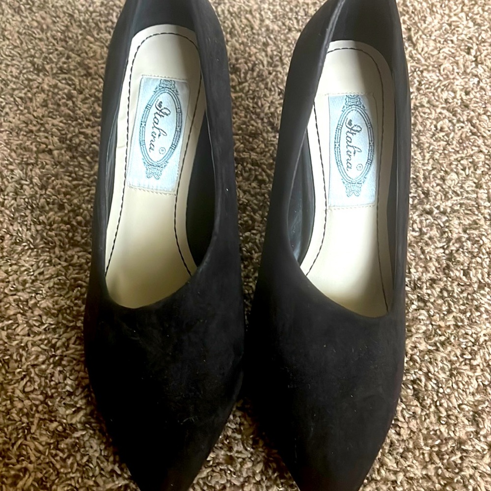 Black heels